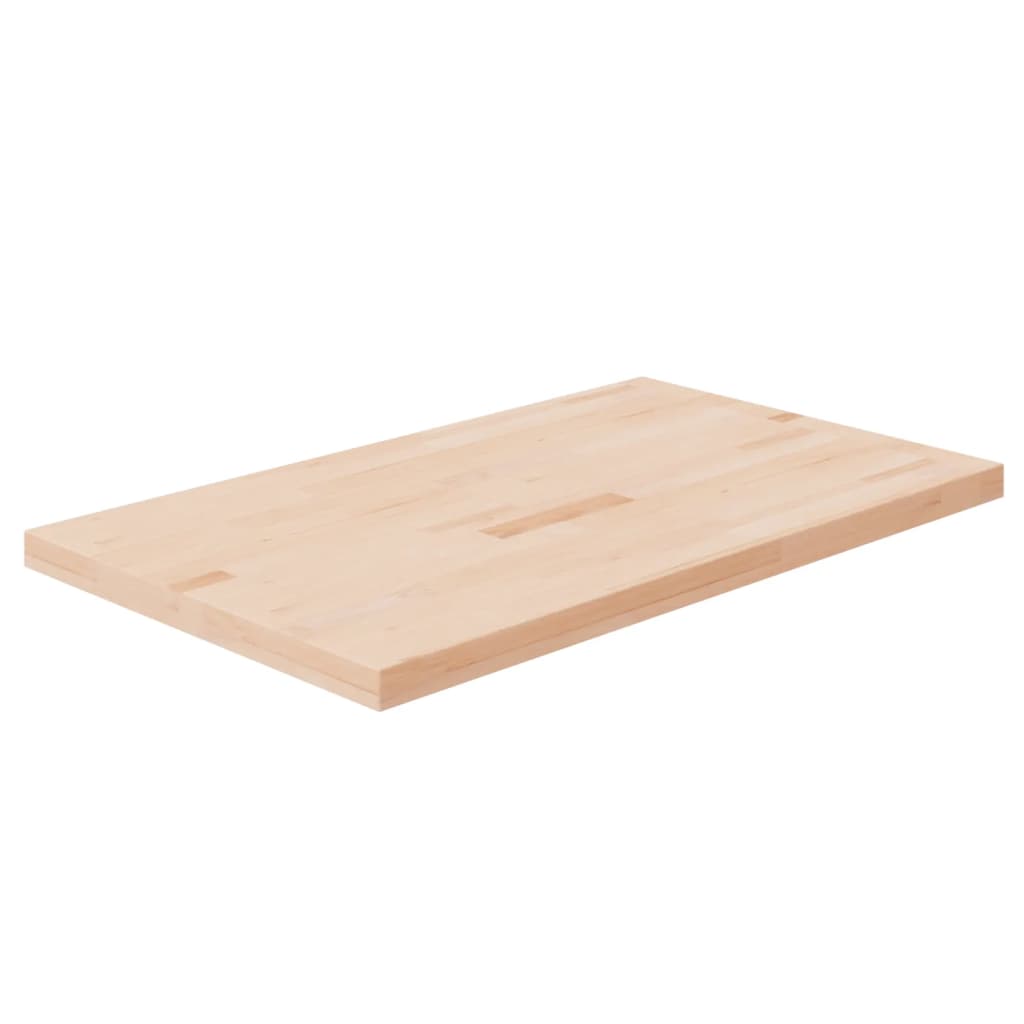 vidaXL Bathroom Countertop 100x60x4 cm Untreated Solid Wood