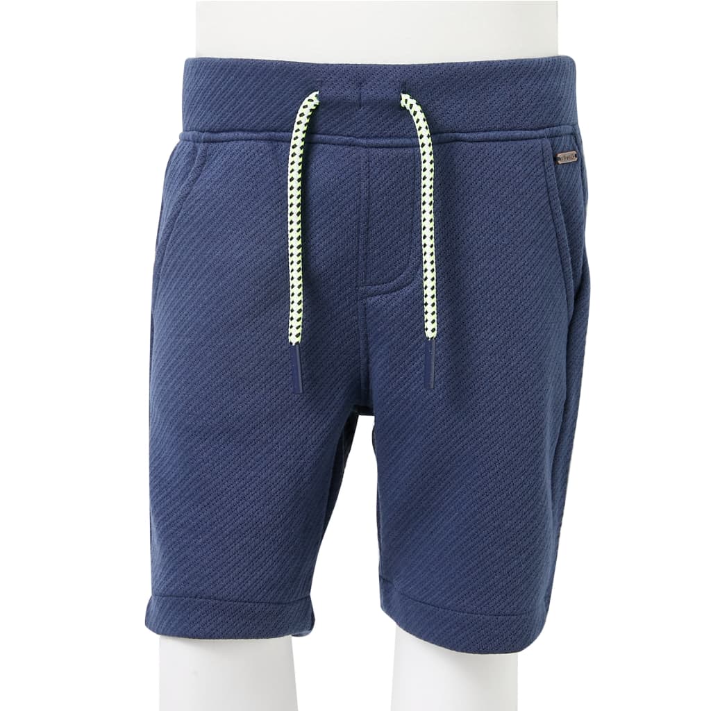 Kids' Shorts with Drawstring Dark Blue 92