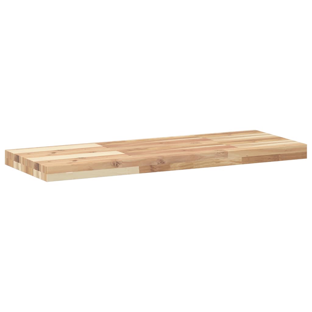 vidaXL Floating Shelves 4 pcs 80x30x4 cm Untreated Solid Wood Acacia