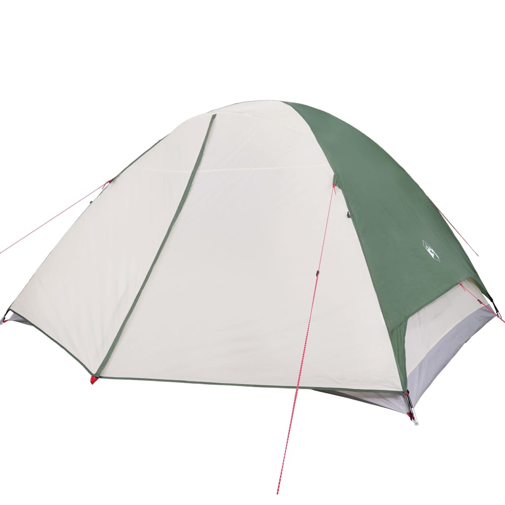 vidaXL Camping Tent Dome 6-Person Green Waterproof