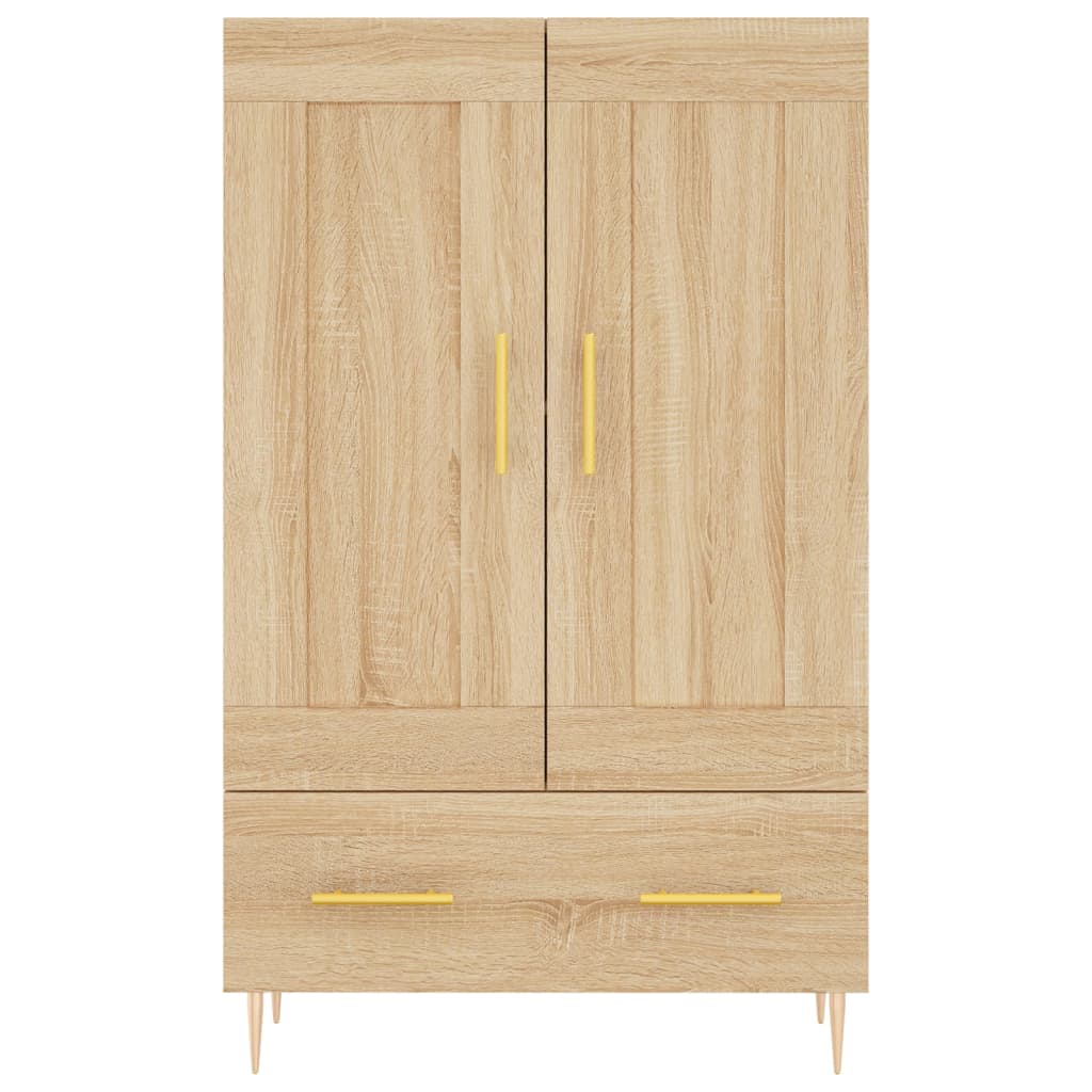 vidaXL Highboard Sonoma Oak 69.5x31x115 cm Engineered Wood