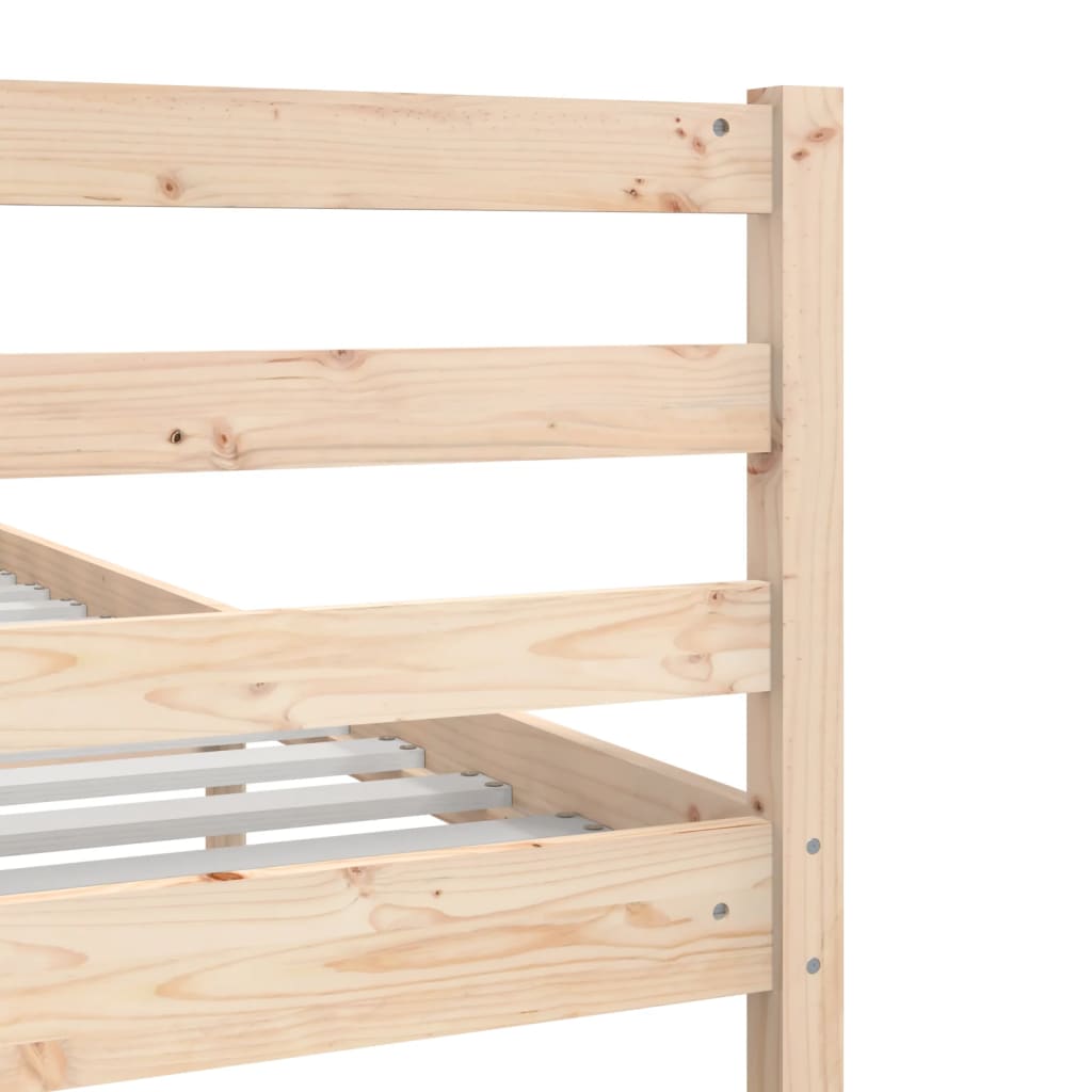 vidaXL Bed Frame without Mattress Solid Wood 160x200 cm