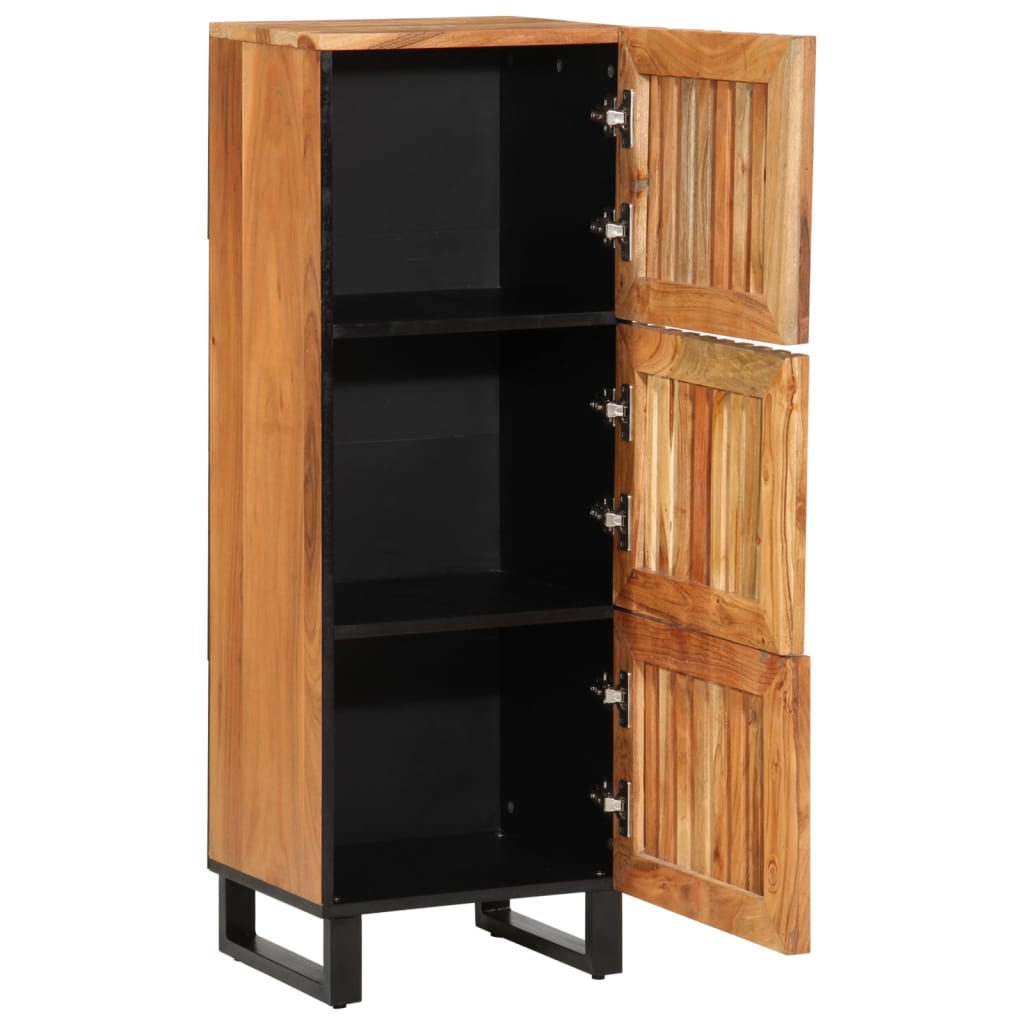 vidaXL Highboard 40x34x110 cm Solid Wood Acacia