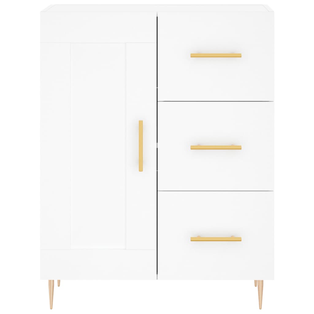 vidaXL Highboard White 69.5x34x180 cm Engineered Wood