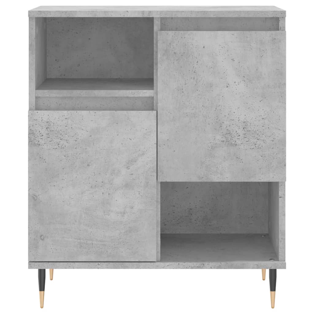 vidaXL Sideboard Concrete Grey 60x35x70 cm Engineered Wood