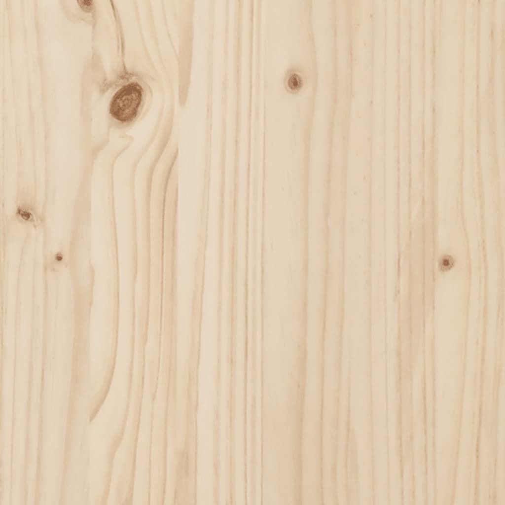 vidaXL Planter 77x25x66 cm Solid Wood Pine