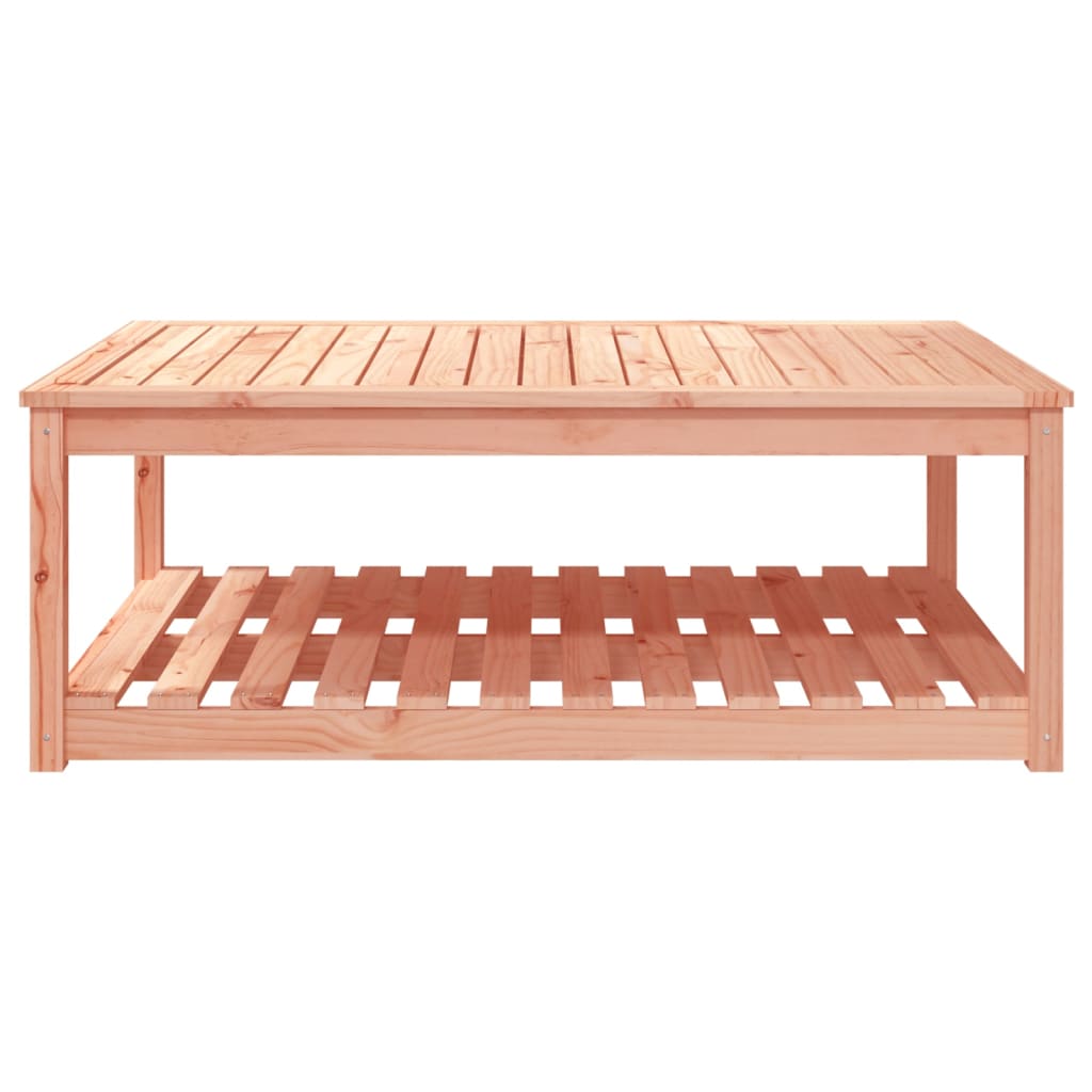 vidaXL Garden Table 121x82.5x45 cm Solid Wood Douglas