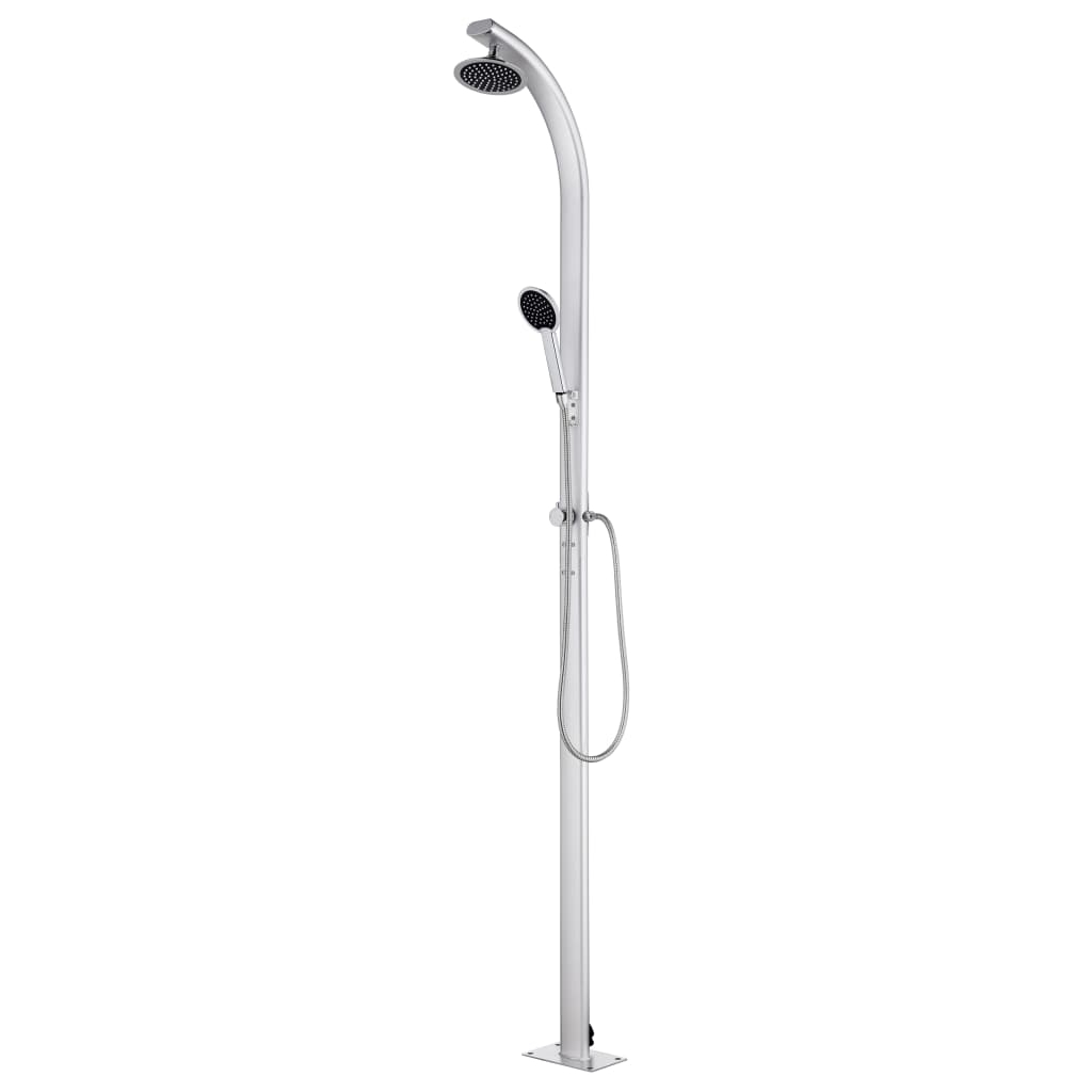 vidaXL Garden Shower 215 cm Aluminium