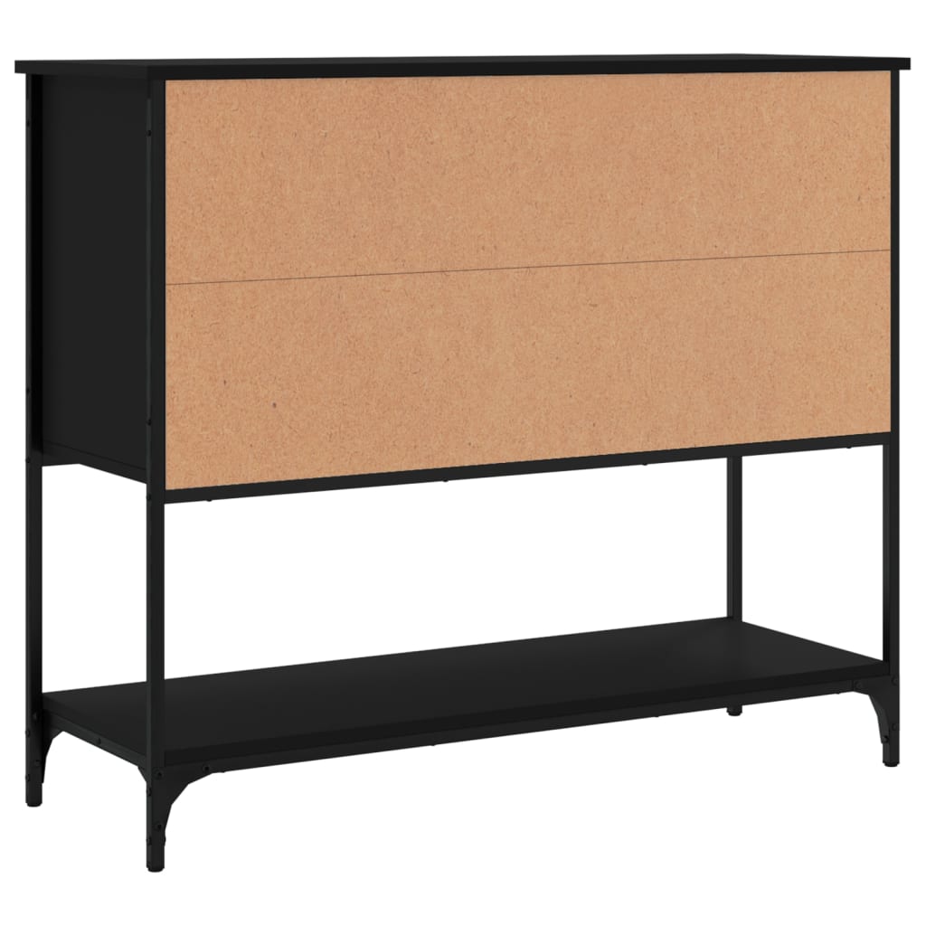 vidaXL Sideboard Black 100x36x85 cm Engineered Wood