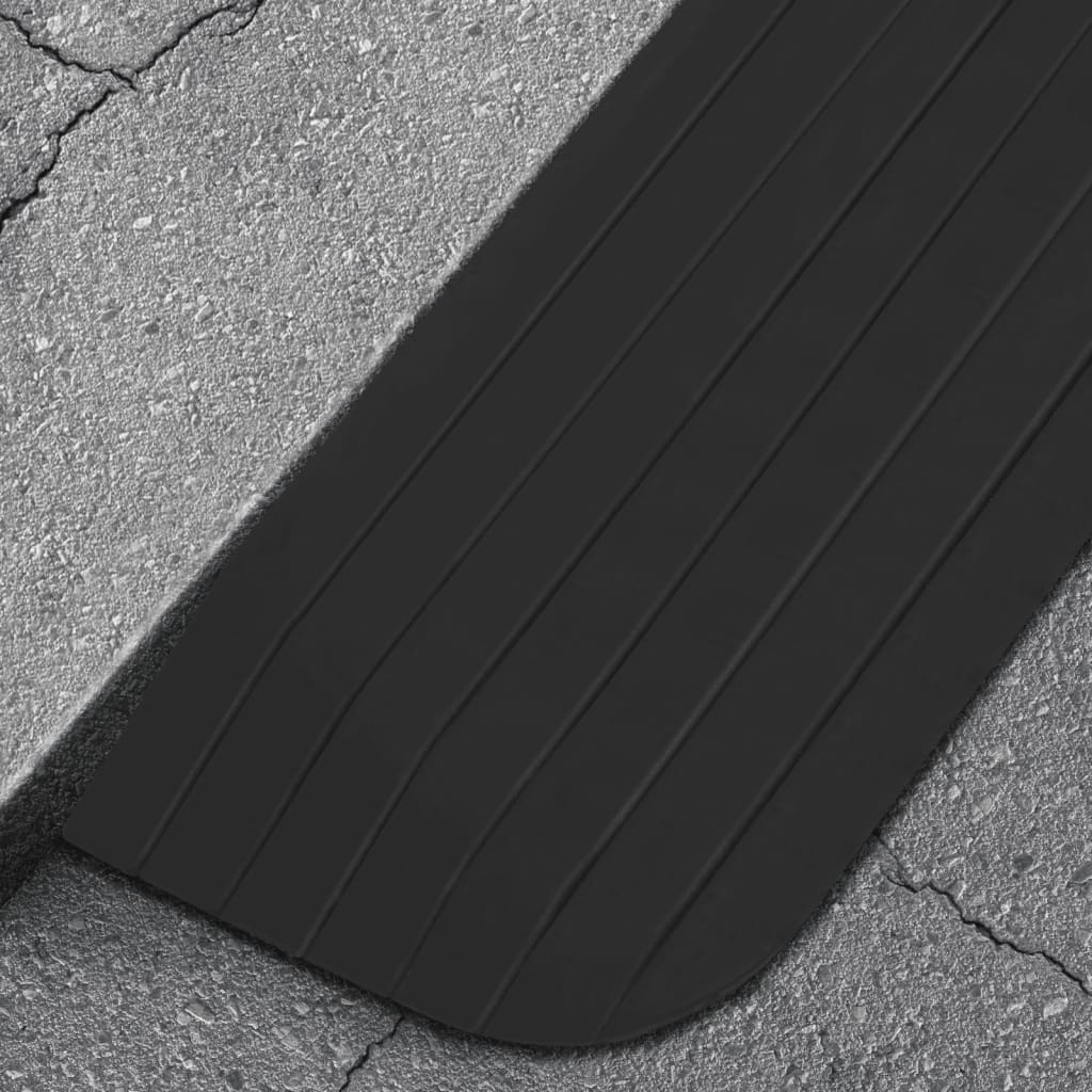 vidaXL Threshold Ramp 110x21x2.5 cm Rubber