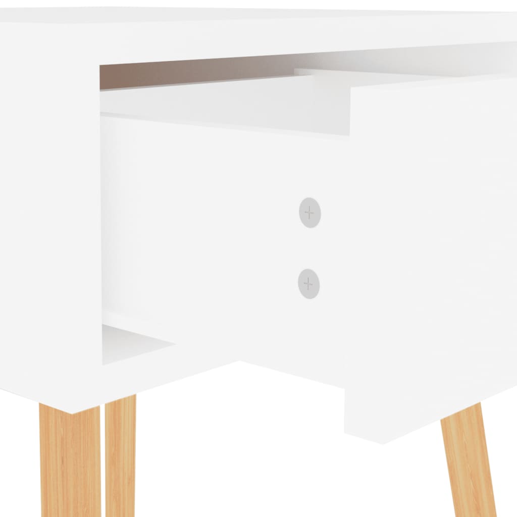 vidaXL Bedside Cabinets 2 pcs High Gloss White 40x40x56 cm Engineered Wood