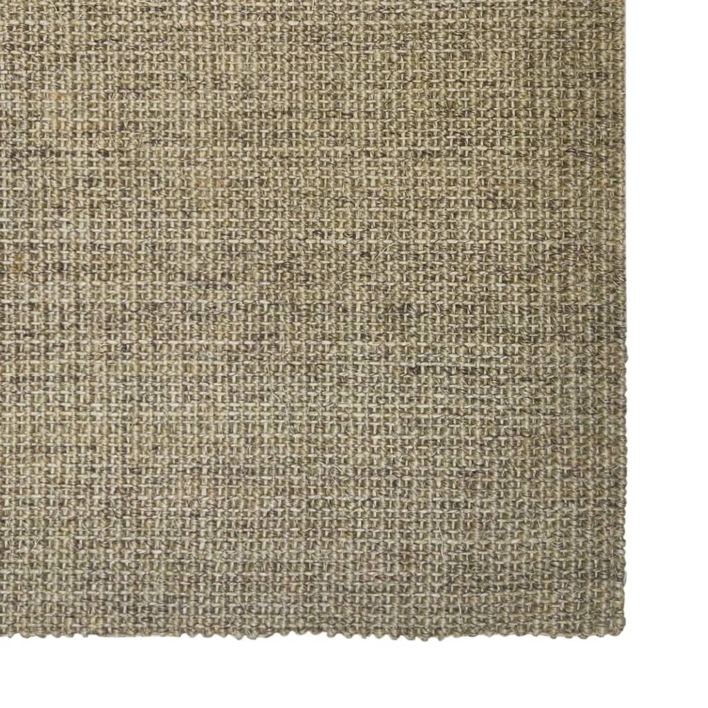 vidaXL Sisal Rug for Scratching Post Taupe 80x300 cm