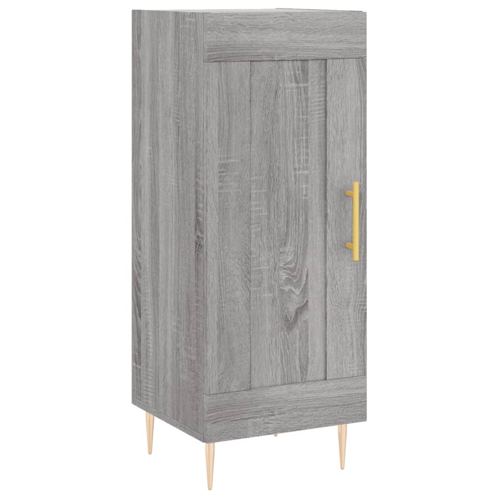 vidaXL Sideboard Grey Sonoma 34.5x34x90 cm Engineered Wood