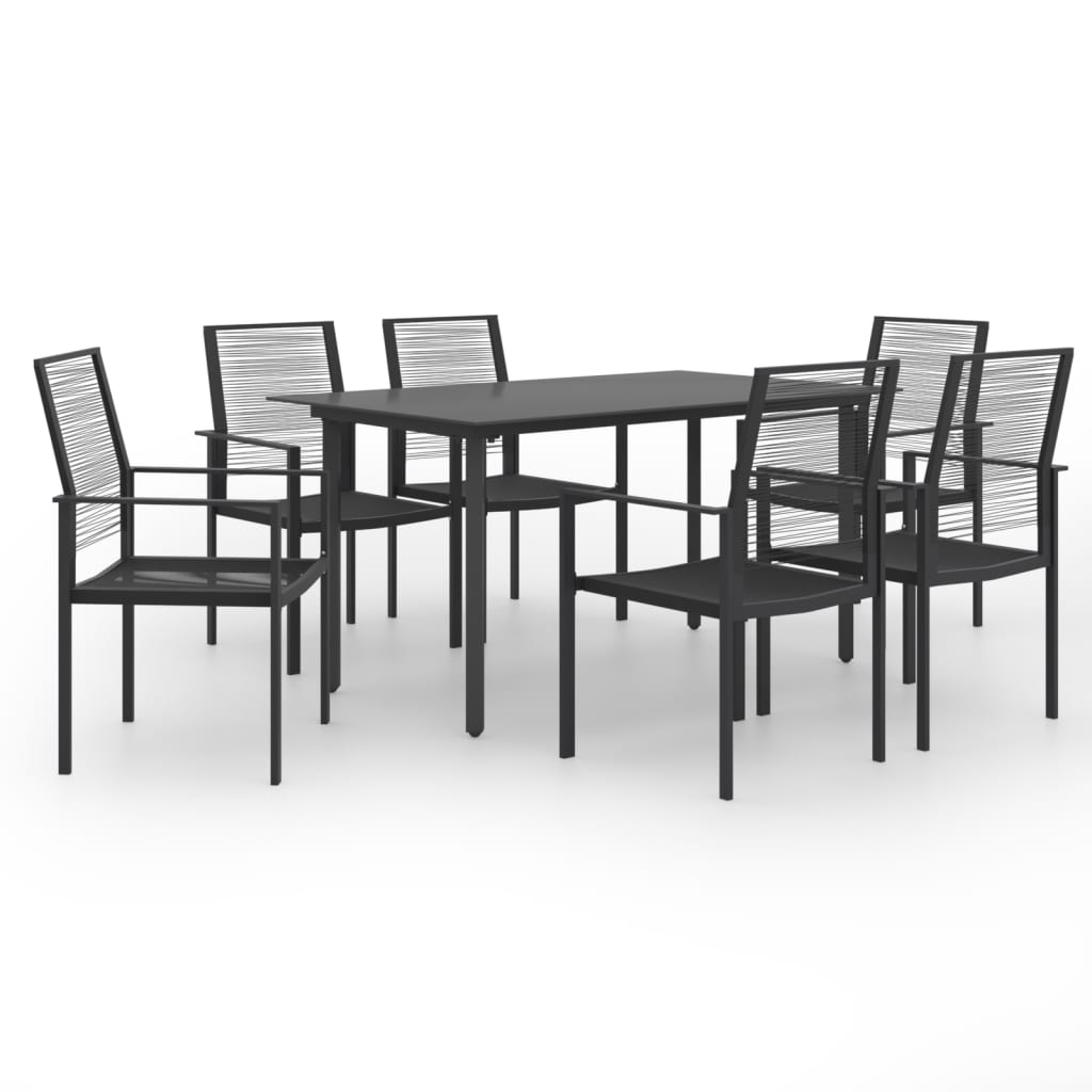 vidaXL 7 Piece Garden Dining Set