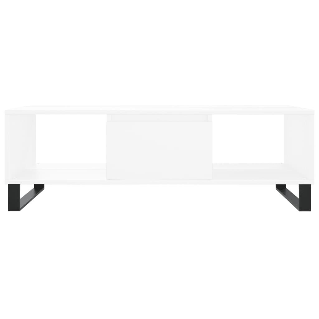 vidaXL Coffee Table White 104x60x35 cm Engineered Wood