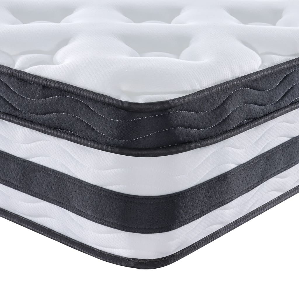 vidaXL Pocket Spring Mattress Medium 160x200 cm