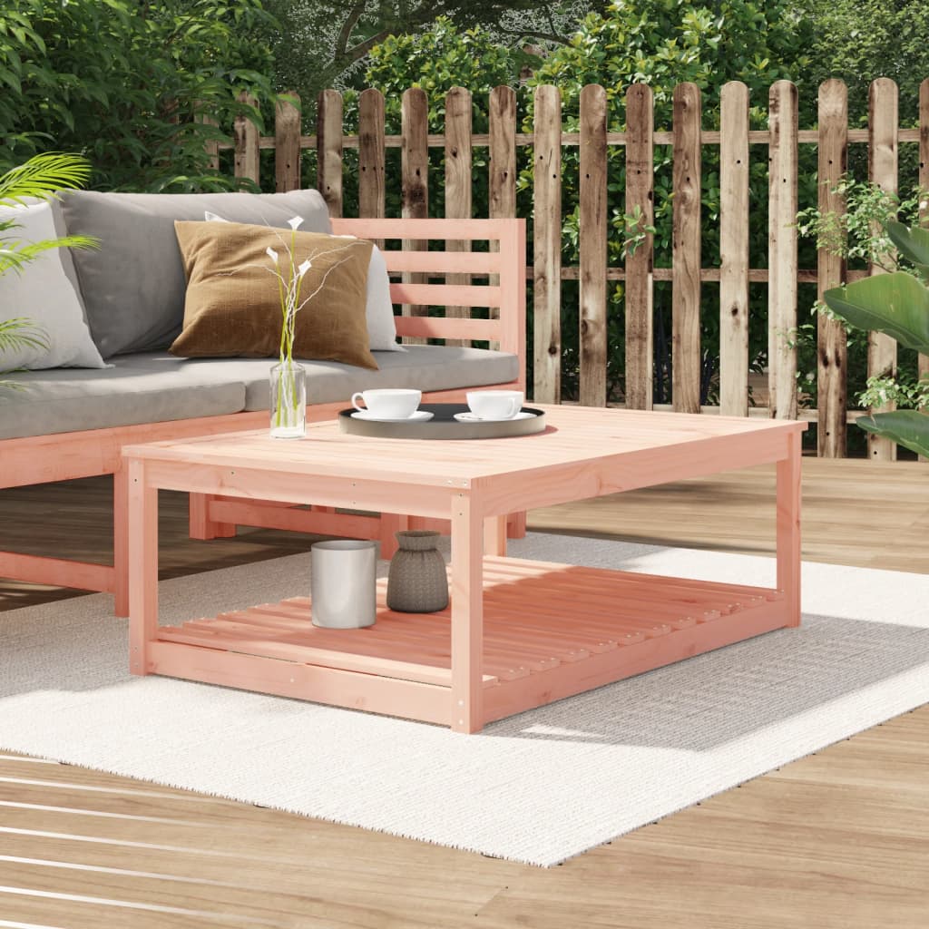 vidaXL Garden Table 121x82.5x45 cm Solid Wood Douglas