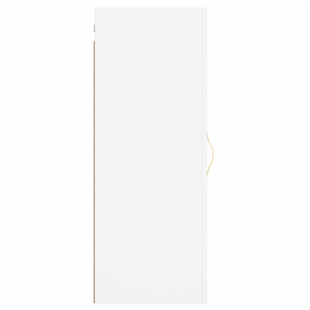 vidaXL Wall Mounted Cabinet White 34.5x34x90 cm