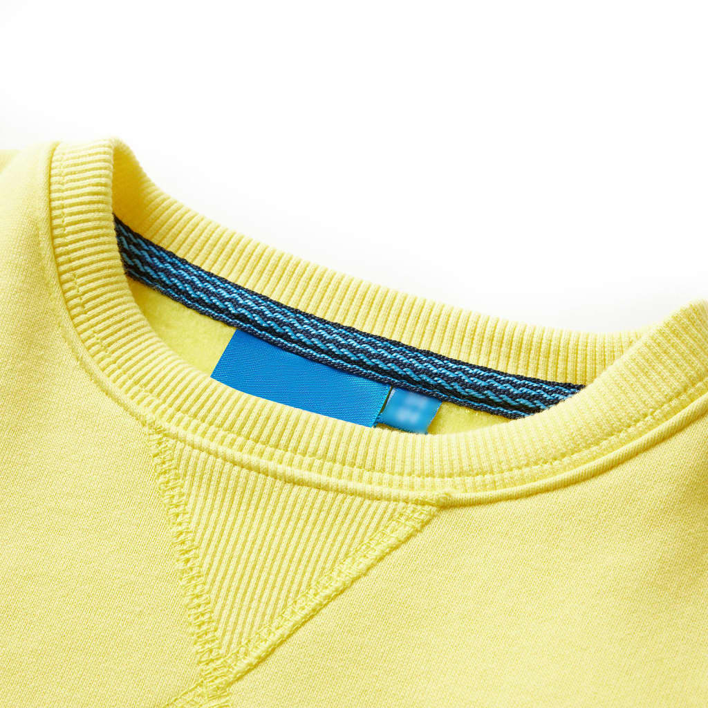 Kids' Sweatshirt Light Yellow 128