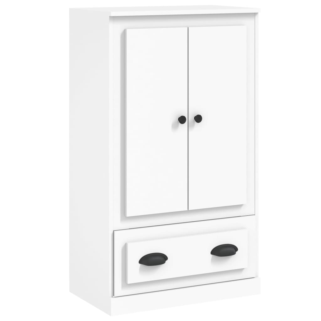 vidaXL Highboard White 60x35.5x103.5 cm Engineered Wood