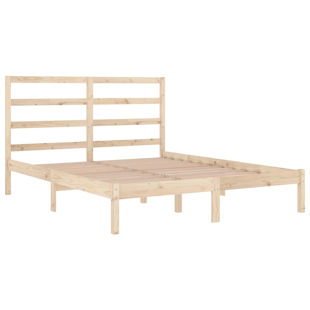 vidaXL Bed Frame without Mattress 120x200 cm Solid Wood Pine