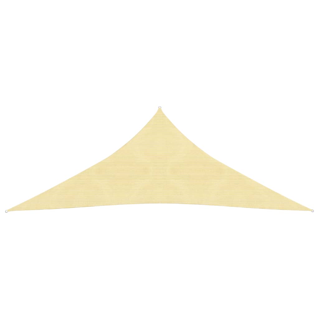 vidaXL Sunshade Sail 160 g/m² Beige 5x6x6 m HDPE