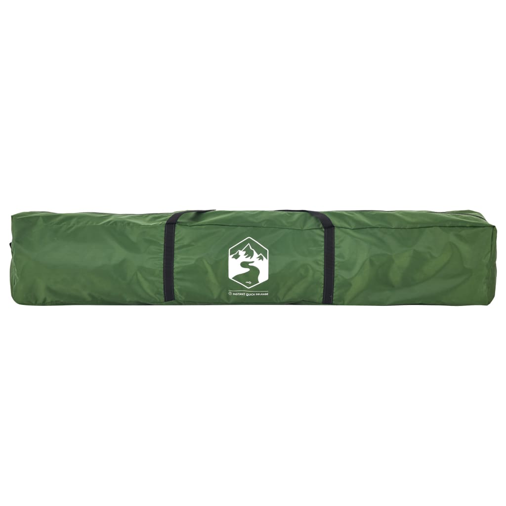 vidaXL Family Tent Dome 6-Person Green Quick Release