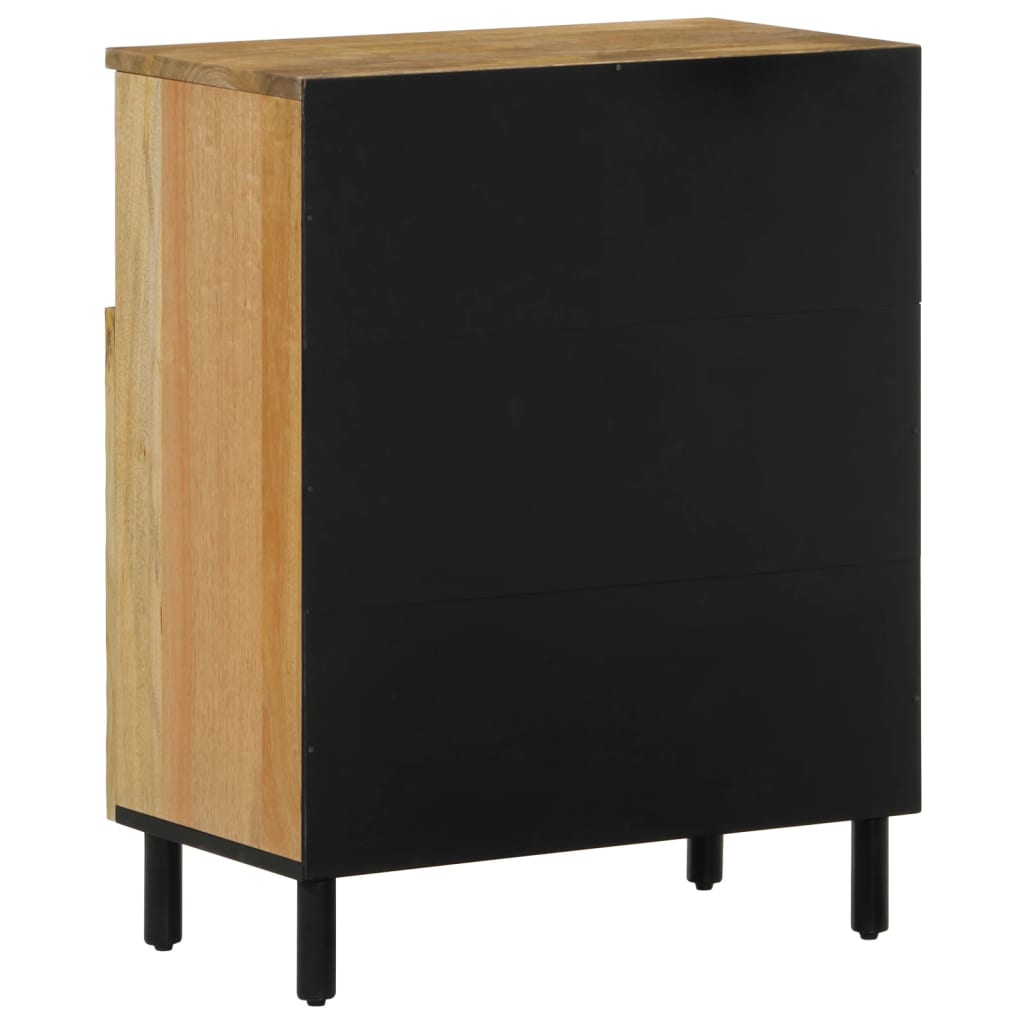 vidaXL Side Cabinet 60x33x75 cm Solid Wood Mango