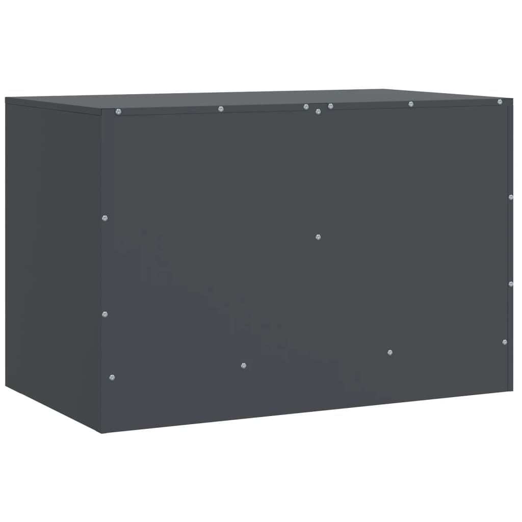 vidaXL TV Cabinet Anthracite 67x39x44 cm Steel