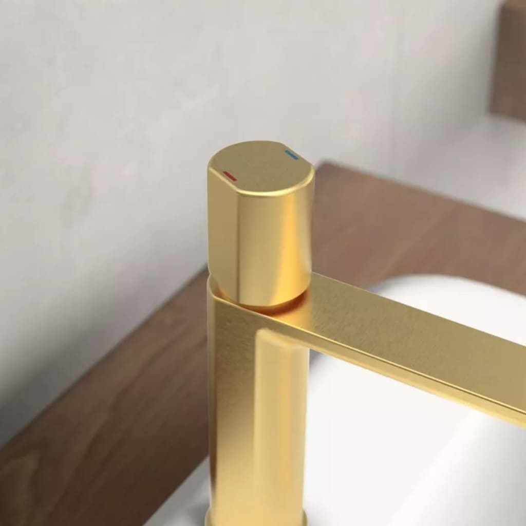 SCHÜTTE Basin Mixer NEW YORK Matte Gold