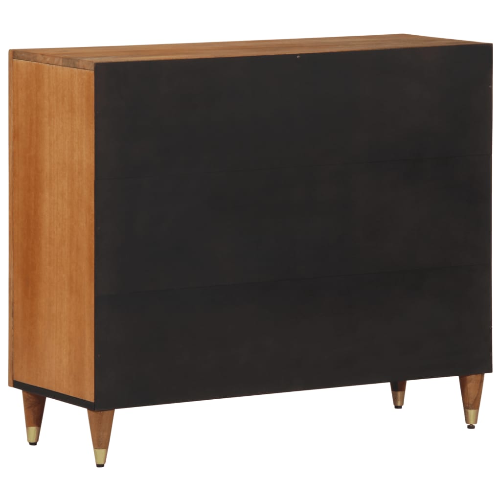 vidaXL Side Cabinet 90x33x75 cm Solid Wood Mango