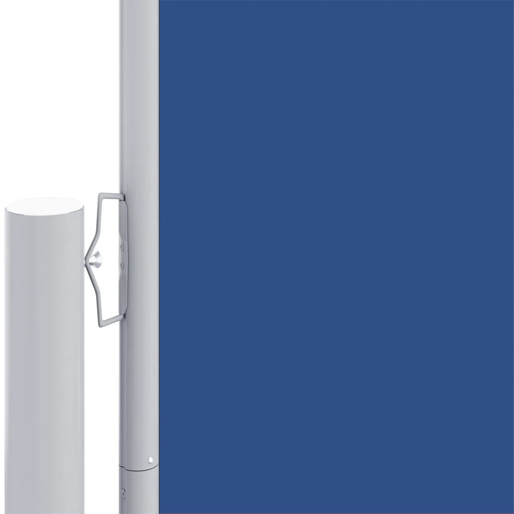 vidaXL Retractable Side Awning Blue 140x1000 cm