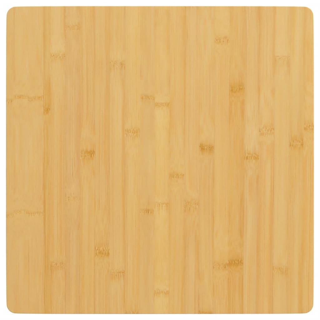 vidaXL Table Top 50x50x2.5 cm Bamboo