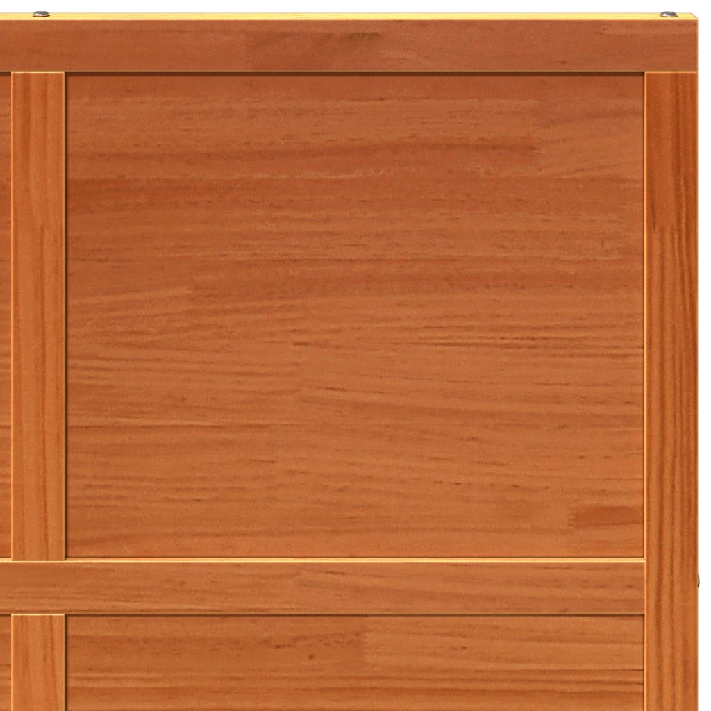 vidaXL Barn Door Wax Brown 100x208 cm Solid Wood Pine