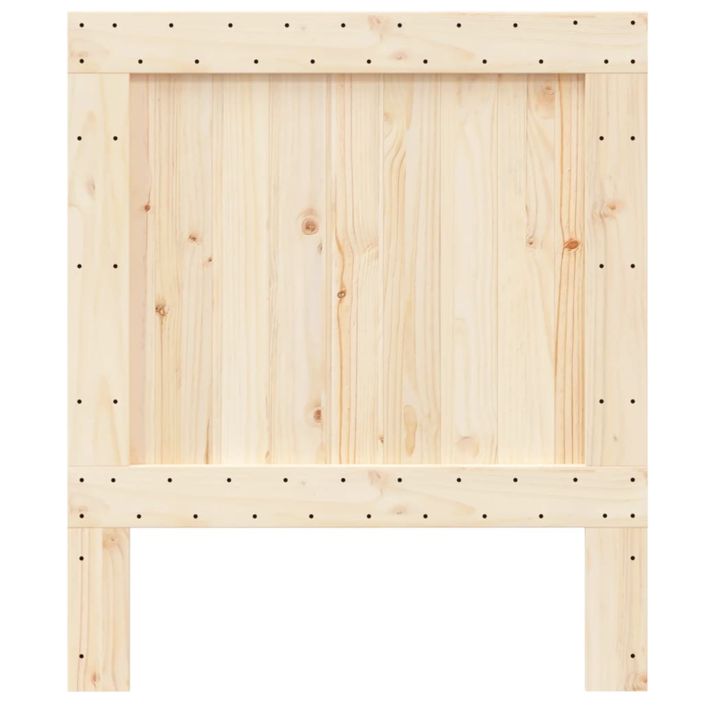 vidaXL Headboard 90x104 cm Solid Wood Pine