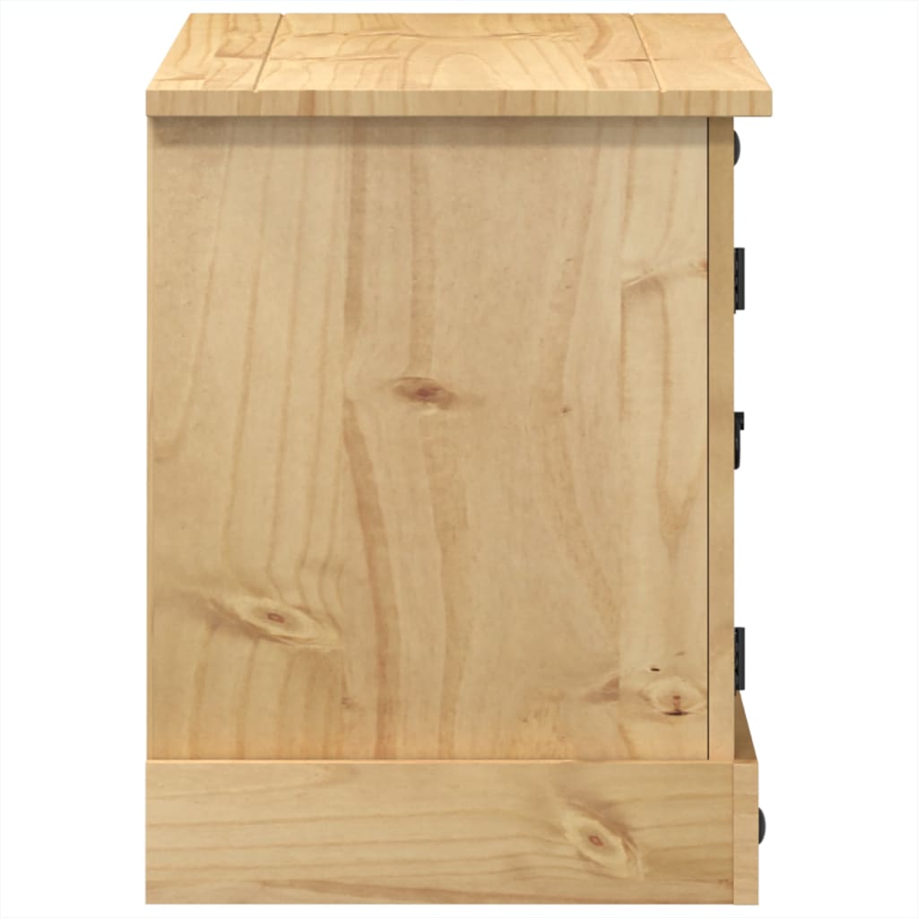 vidaXL TV Cabinet Corona 100x37x52 cm Solid Wood Pine