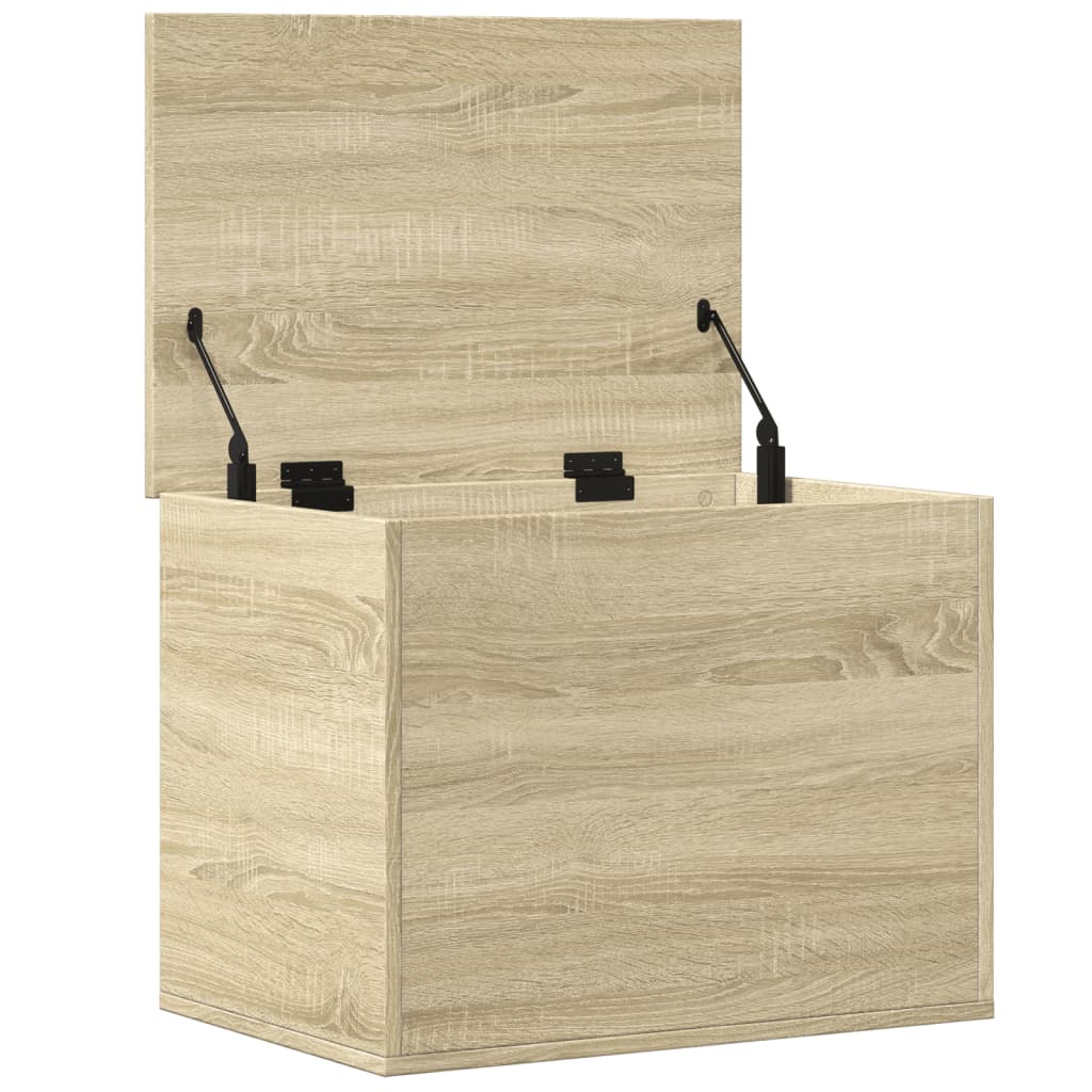 vidaXL Storage Box Sonoma Oak 60x42x46 cm Engineered Wood